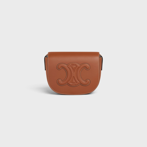 FOLCO CUIR TRIOMPHE IN SMOOTH CALFSKIN TAN - Image 1